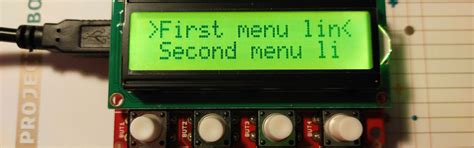 Image result for Arduino Menu