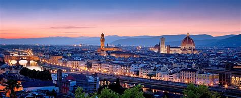 Florence Twilight: Stunning Tuscany HD Wallpaper