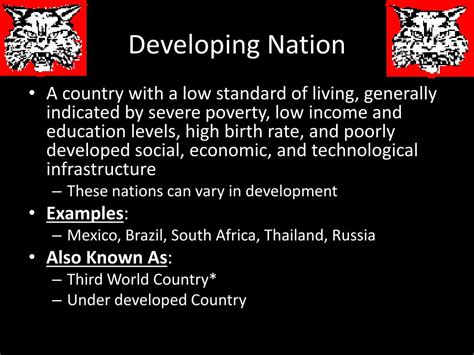Image result for Developed vs Developing Countries