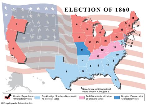 Civil War Map Confederate States And Union States
