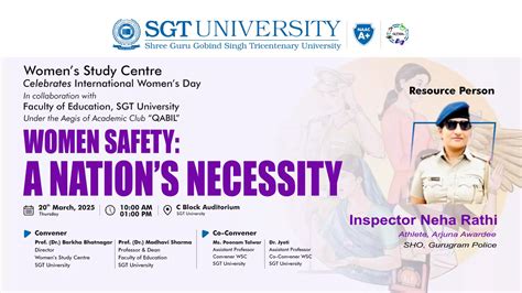 Women’s Study Center | SGT University