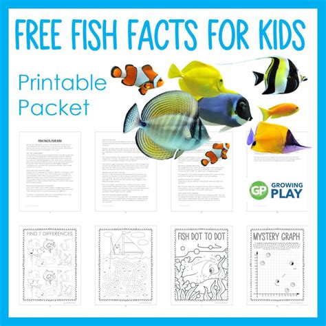 Fish Facts for Kids - Growing Play