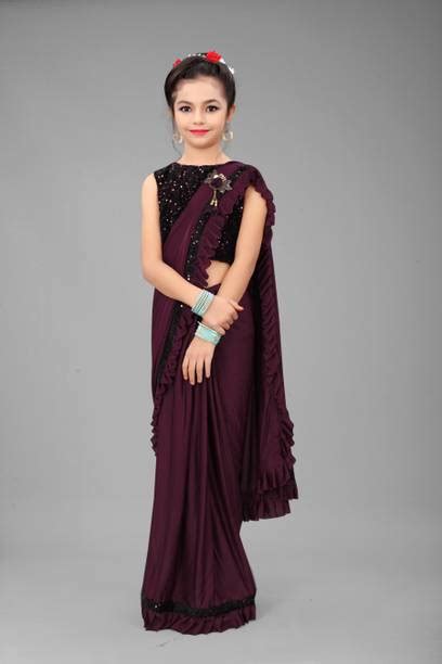 Kids Sarees - Buy Kids Sarees online at Best Prices in India | Flipkart.com
