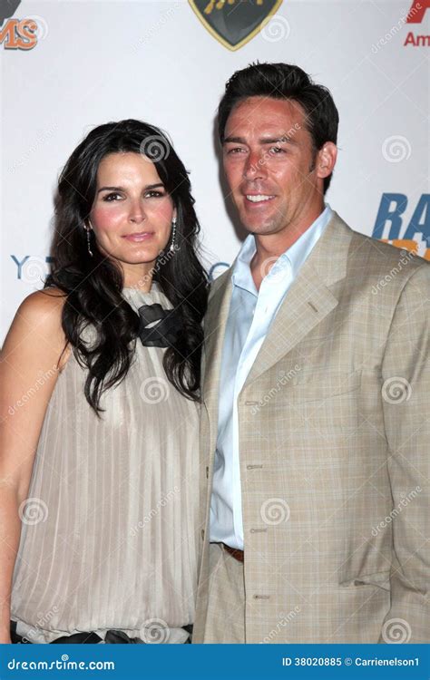 Angie Harmon,Jason Sehorn editorial image. Image of jason - 38020885