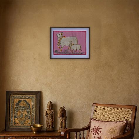 Pichwai Art - Pichwai Cow – Meri Katha