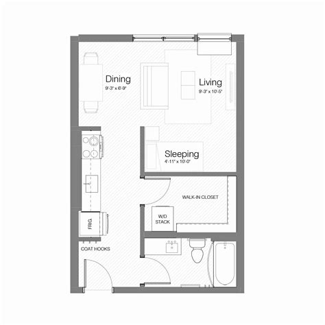 Perfect Studio Apartment Floor Plan You’ll Love