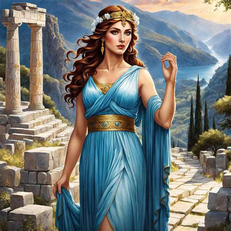 Female greek goddess by 김소영 - Playground
