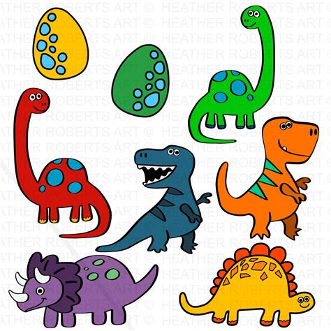 Dinosaurier Clipart Dino PNG Baby Dino Clip Art T Rex - Etsy Schweiz