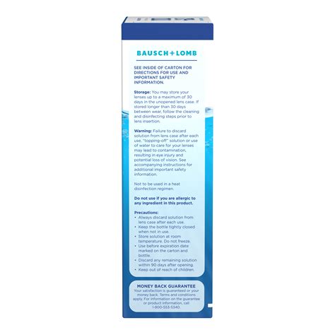 Buy Renu Contact Lens Solution, Advanced Formula Triple Disinfectant ...