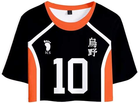 Buy Haikyuu T-shirts Hinata Shoyo Cosplay Costume kageyama tobio 2 ...