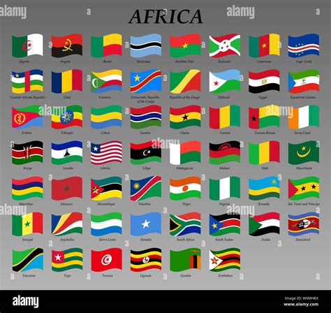 List Of Flags Of Africa at Max Renwick blog
