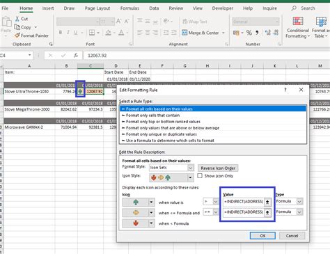 Image result for Icon Set in Conditional Format