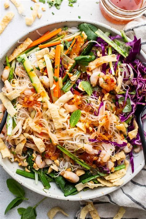 Spring Roll Salad - Fit Foodie Finds