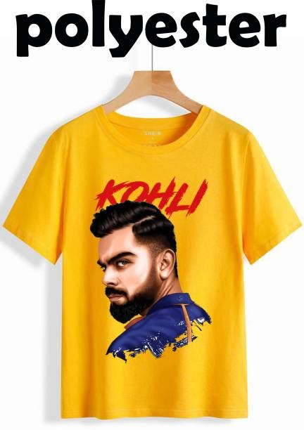 Virat Kohli T Shirts - Buy Virat Kohli T Shirts online at Best Prices ...