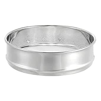 PATIKIL 35 Mesh Lab Sieve, 8" Diameter Test Sieve 304 Stainless Steel ...