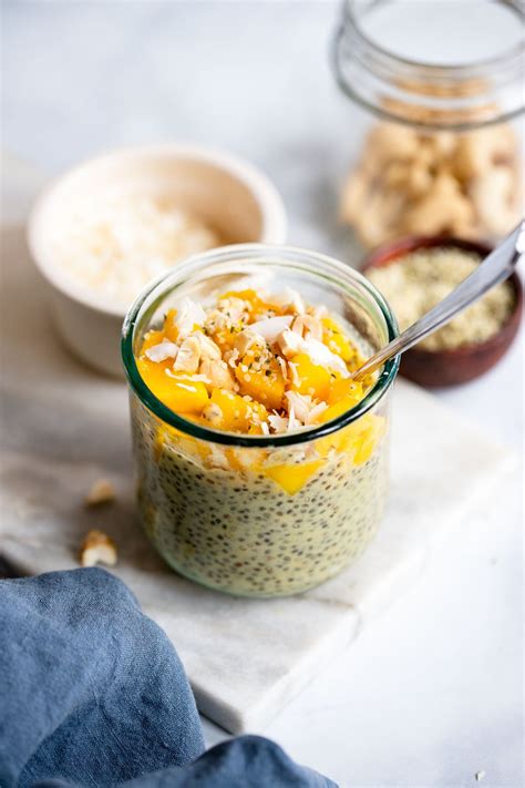 Mango Chia Pudding - Evesfit