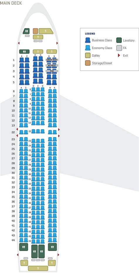 Boeing 767 Seating Boeing 767 200 300