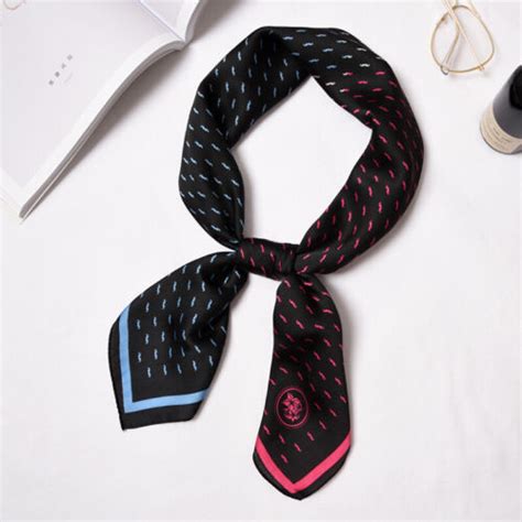 Soft Head Silk Wrap Square Scarf Scarves Neckerchief Party Women ...