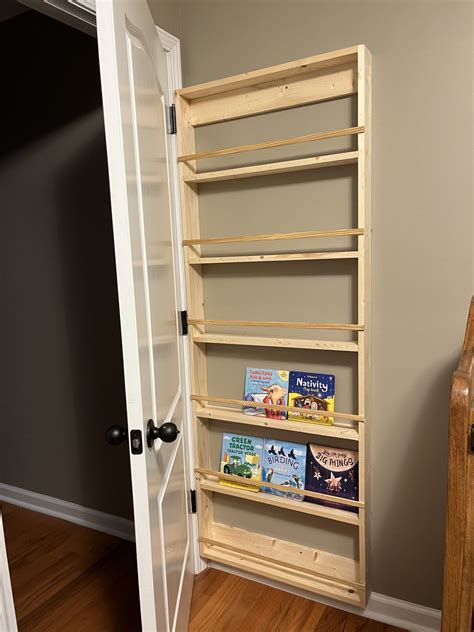 DIY Behind the Door Bookshelf - DIY With Me - Whitney | Bookshelves diy ...