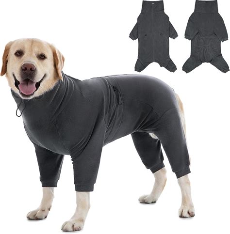 Axcimond Dog Winter Coat Full Body Dog Pajamas Fleece Dog Coat for ...