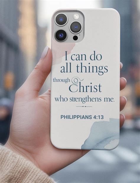 Christian Phone Case, Christian Bible Verse Phone Case, Religious ...