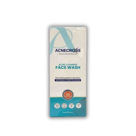 Acnecross Acne Foaming Face Wash 100ML – Derma Zone