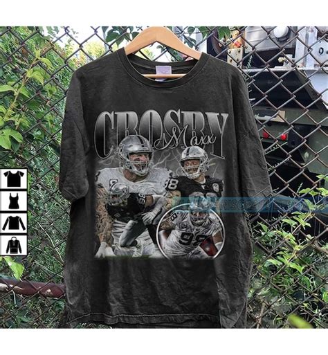 Vintage Maxx Crosby Shirt, Sweatshirt, Hoodie, Football shir | Inspire Uplift