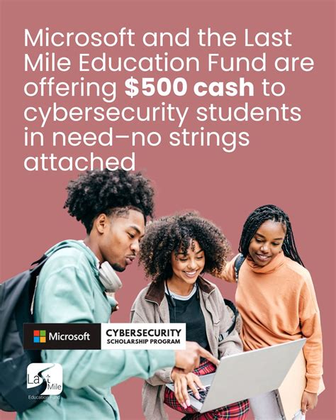 The Last Mile Education Fund helped me in the past, and I want to share ...