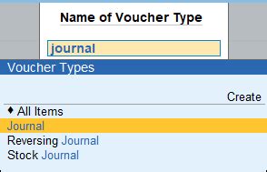 Accounting Entry in TallyPrime