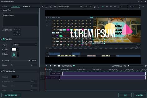 Image result for Bleeding Text Filmora