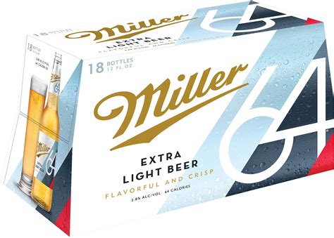 Miller 64 Extra Light | 24 pack of 12 oz Can