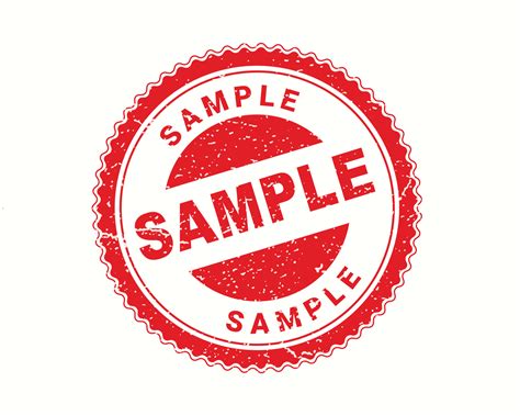Company Rubber Stamp Template