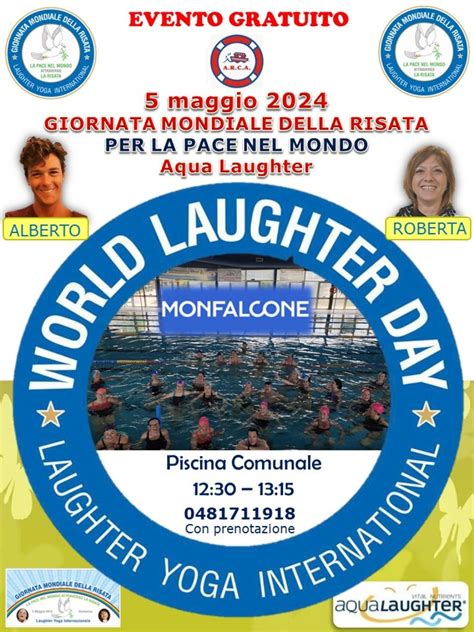 World Laughter Day 2024, ARCA NUOTO MONFALCONE , Italy | AllEvents.in
