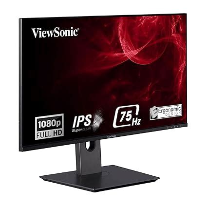 ViewSonic 60.96Cm (24") FHD IPS Monitor 75Hz, 4ms, 104% sRGB, Eye-Care ...