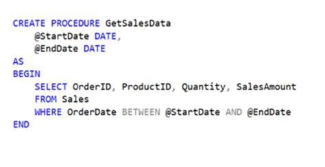 Image result for Tutorial On Stored Procedure Input Parameters in Power Bi