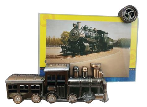Train Shaped Table top Photo Frame for Kids, Photo Frame for Birthday ...