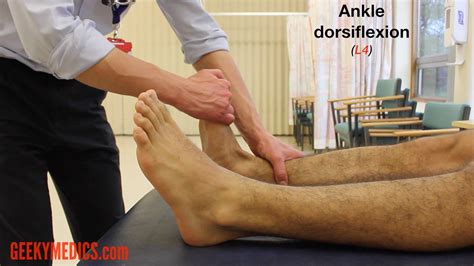 Lower Limb Neurological Examination - OSCE Guide | Geeky Medics