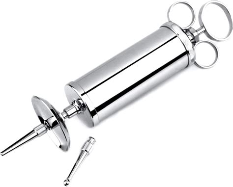 Ear Wax Removal Syringe 4 oz - Brass with Chrome Finish Ideal for ...