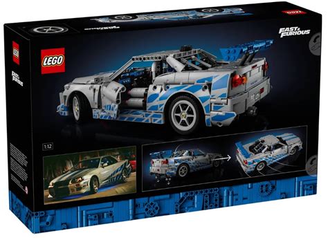 18+ LEGO Technic 42210 2 Fast 2 Furious Nissan Skyline GT-R (R34) Car ...
