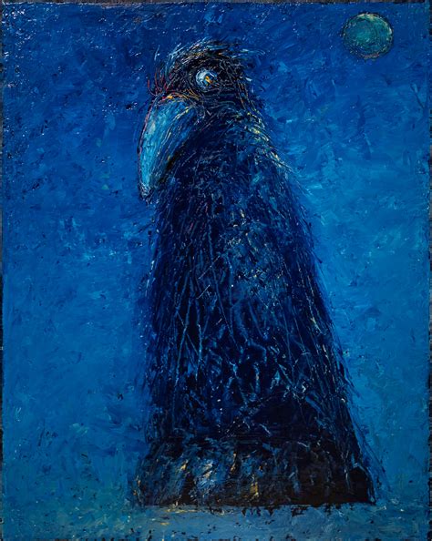 Rabe und Mond : GALERIE AM ROTEN HOF