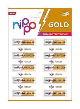 Nippo 3DG Gold AA Battery 1.5V