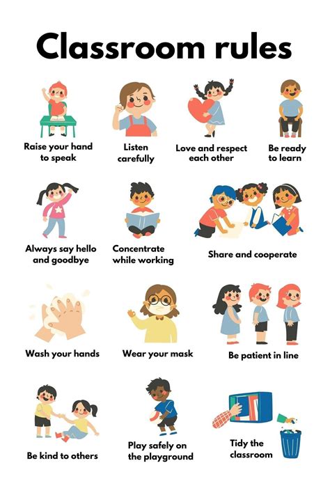 Classroom Rules | Class Rules | Classroom Rules Sign | in This Classroom | Montessori Classroom ...