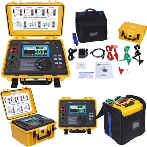 VTSYIQI High Voltage Insulation Tester Insulation Resistance India | Ubuy