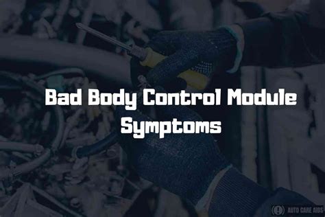Image result for How to Tell If Body Control Module Is Bad