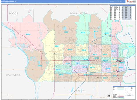 Map Of Douglas County Nebraska