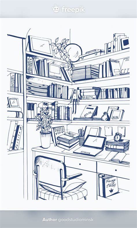 Library Drawing 的图像结果
