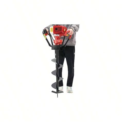 43CC T Ole Digger, 2Stroke Gas Powered Auger Borer Fen Ground Drill W ...