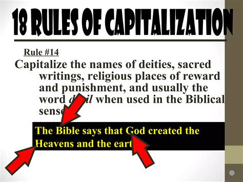 4. capitalization rules | PPT