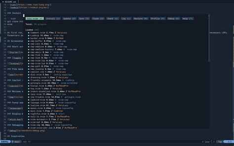 Nvim Config File 的图像结果