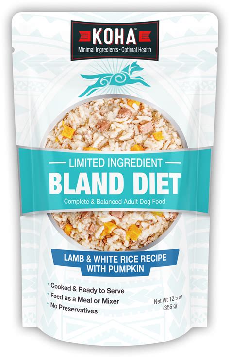 Limited Ingredient Bland Dog Food Diet – KOHA Pet